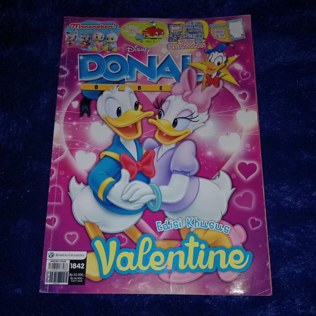 komik donal bebek edisi khusus Valentine vol.1842