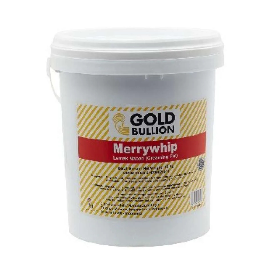 

Gold Bullion Merrywhip Mentega Putih 1kg, 500gr, 250gr / Lemak Nabati