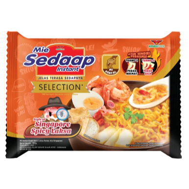 

MIE SEDAAP KUAH SINGAPORE SPICY LAKSA 83GR