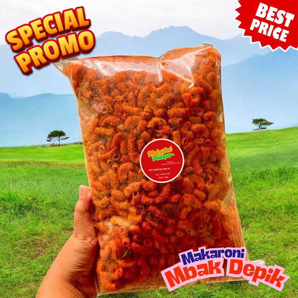 

Camilan Makaroni 250g – Super Pedas dan Gurih Banget!