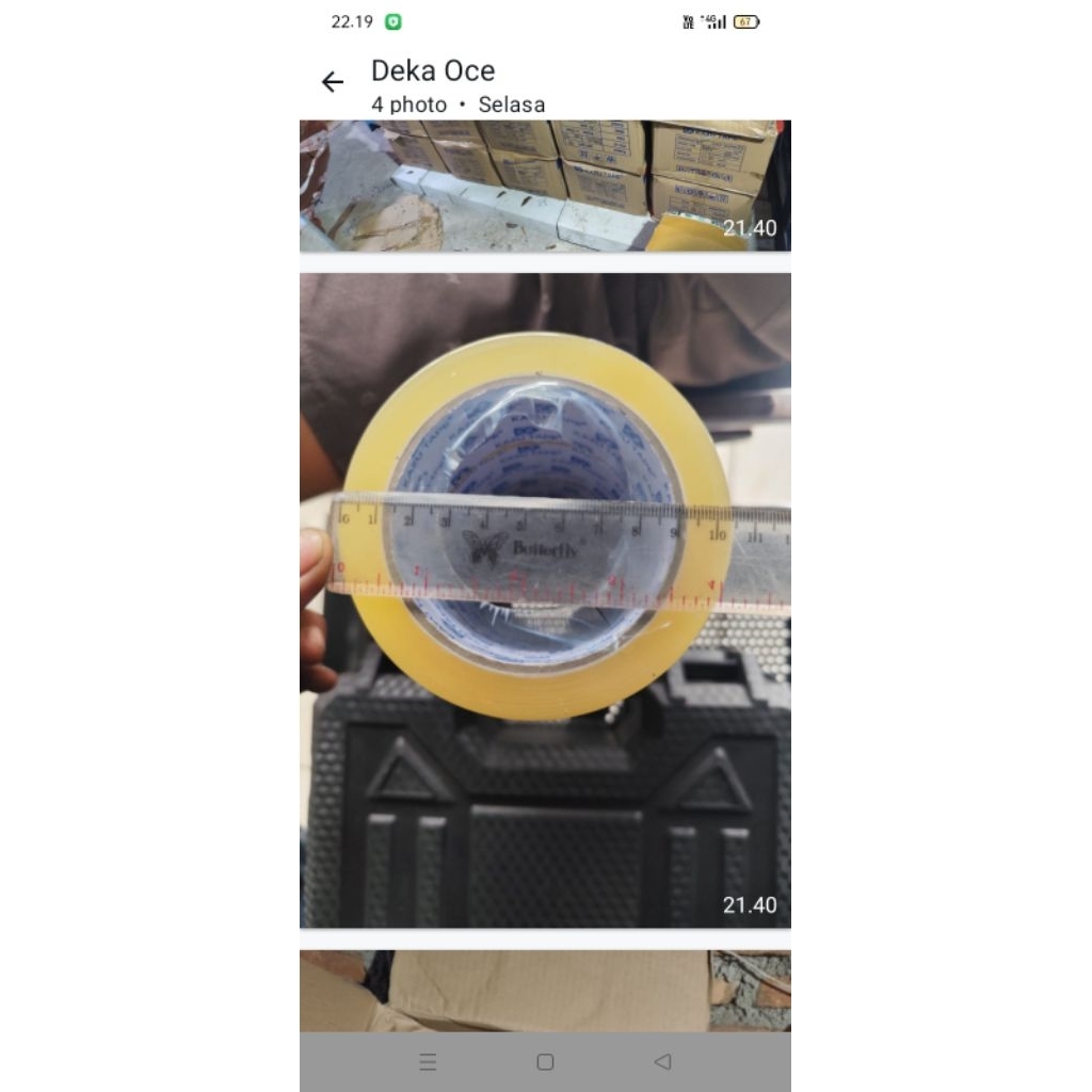 

lakban bening ukuran 90 year