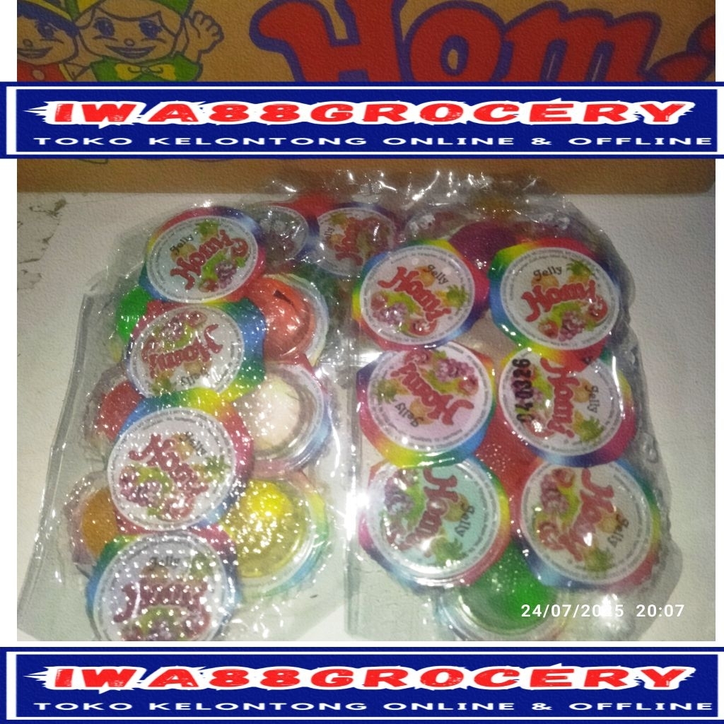 

Homi jelly agar agar enak dan murah isi 10 cup