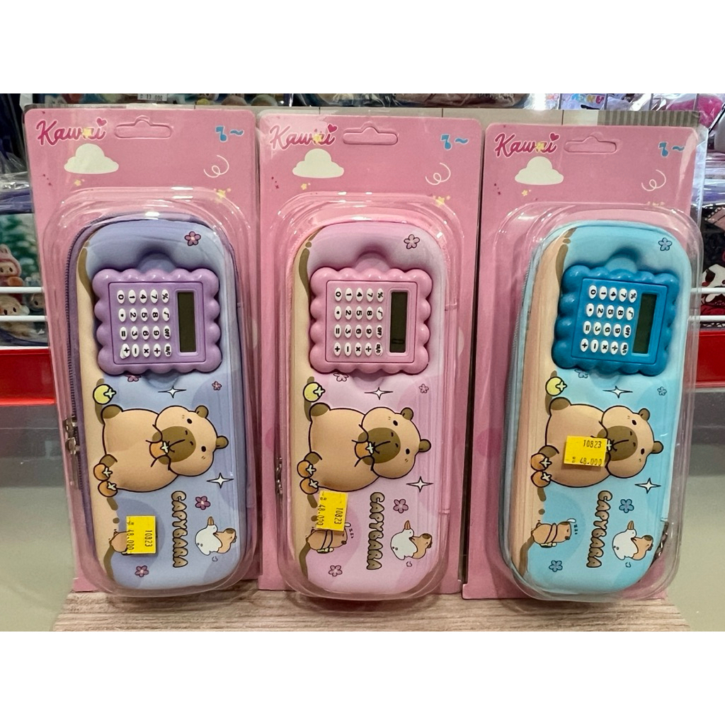 

Tempat pensil import/Tempat pensil dan kalkulator/Tempat pensil karakter anak