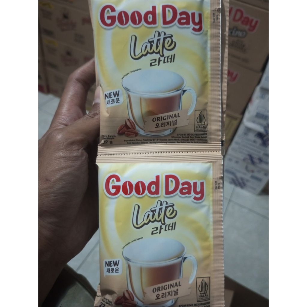 

Good Day Latte Original Rentengan Isi 10 Sachet
