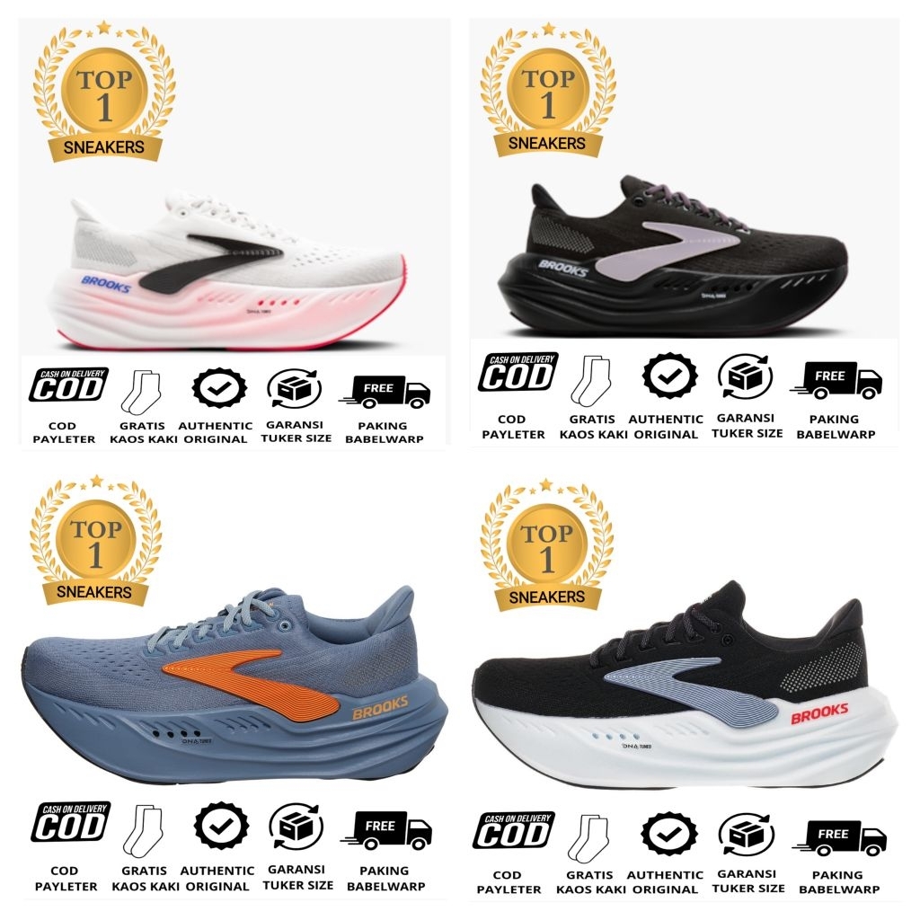 Sepatu Glycerin Brooks Sepatu Running Pria