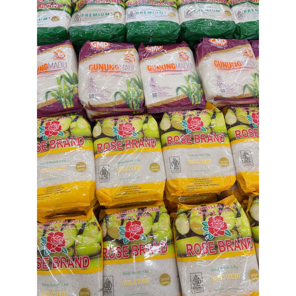 

Jatim Gula Rose Brand 1 x 10kg