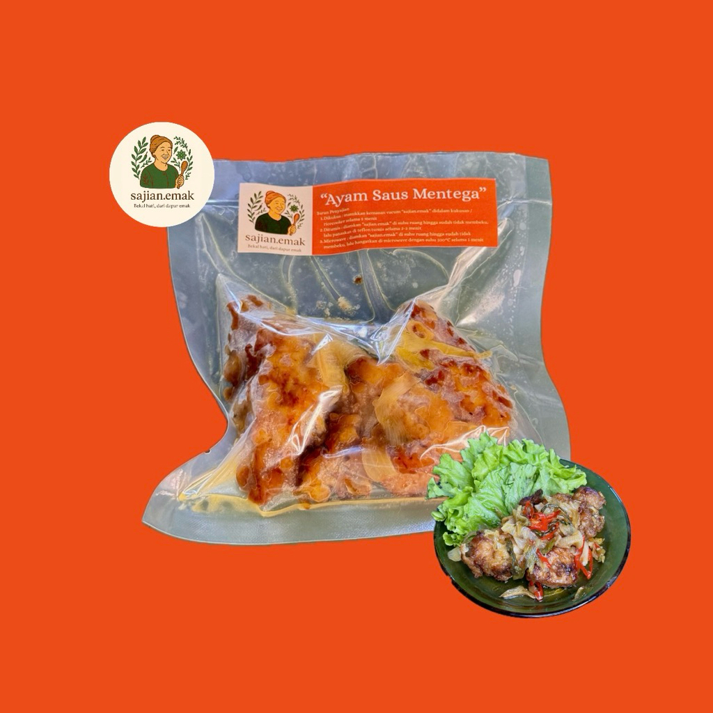 

Sajian Emak Ayam Saus Mentega