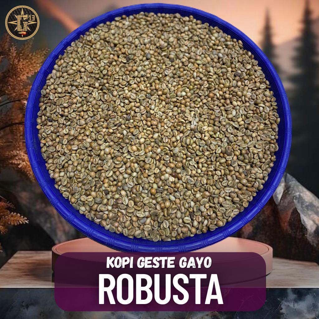 

ROBUSTA GAYO ACEH GREEN BEAN KOPI GAYO 1 kg