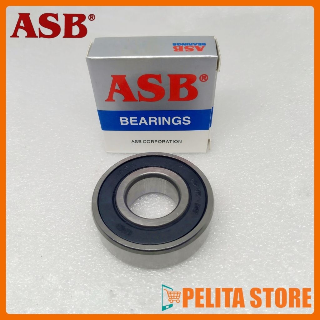 BEARING / LAHER 6203 2RS - 5/8" ASB (5/8" (15,9)x40x12)