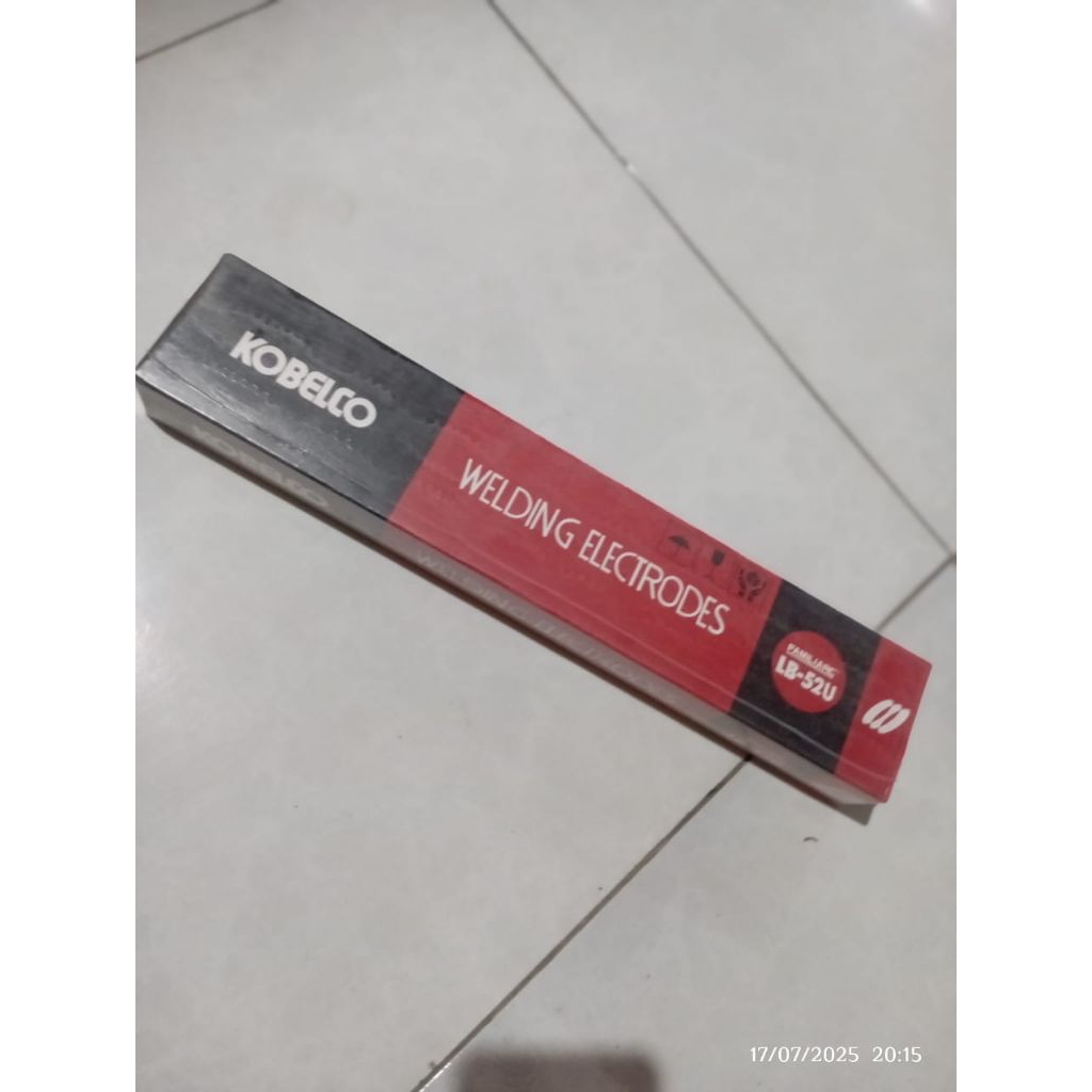 KAWAT LAS KOBE RB-26 2,6mm. Kawat las 2,6mm. kemasan 5kg