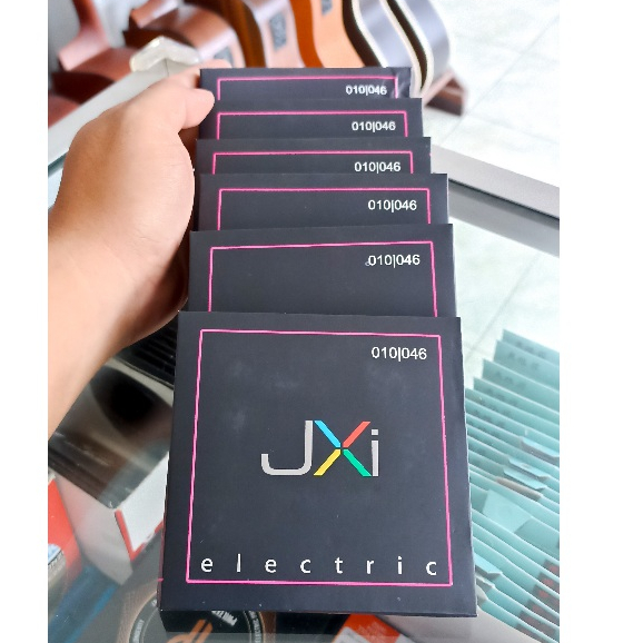 ORIGINAL Senar Gitar JXi Premium Electric 010|046 Senar Gitar Akustik string JXI BRASS 012/046