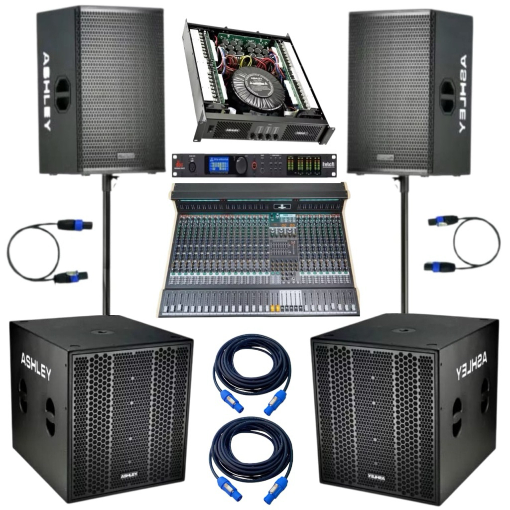 Speaker Profesinoal Ashley Xman 15P Pasif Komplit Subwoofer Ashley zoom118 18 Inch Dan power Ashley 