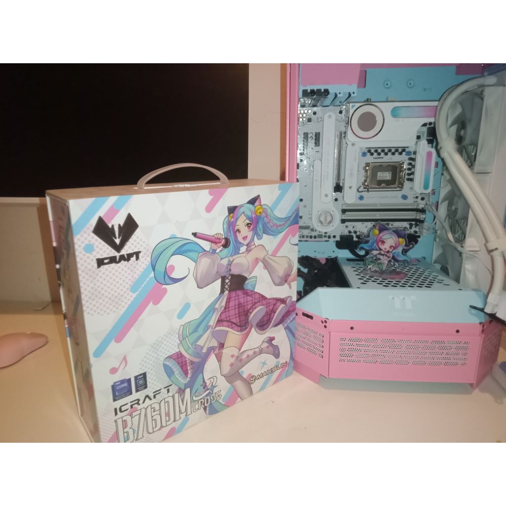 Motherboard Maxsun ICraft Cross B760M DDR5 | Intel Gen 12, 13, 14 Rare Edition