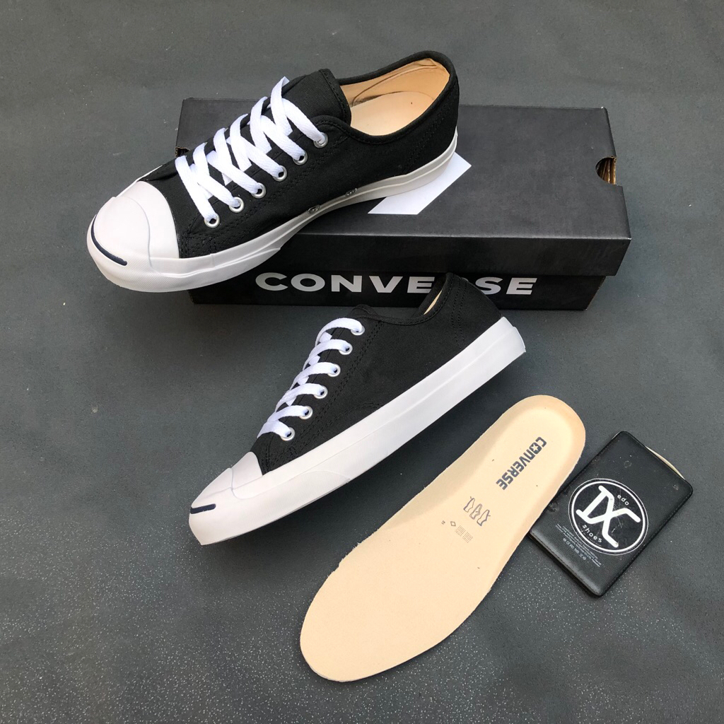 SEPATU CONVERSE JACK PURCELL BLACK / WHITE