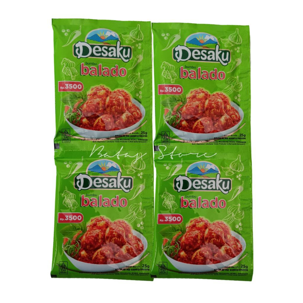 

Desaku Balado Bubuk (3500) 1 Renteng isi 10pcs