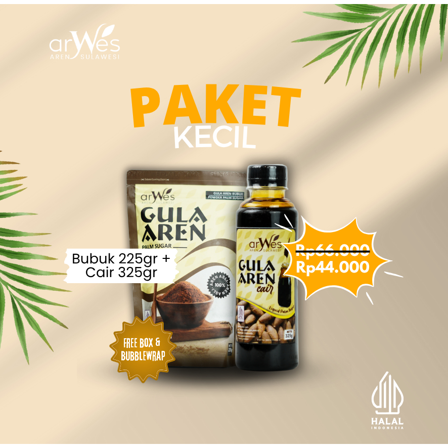 

Gula Aren Paket Kecil Premium - Arwes