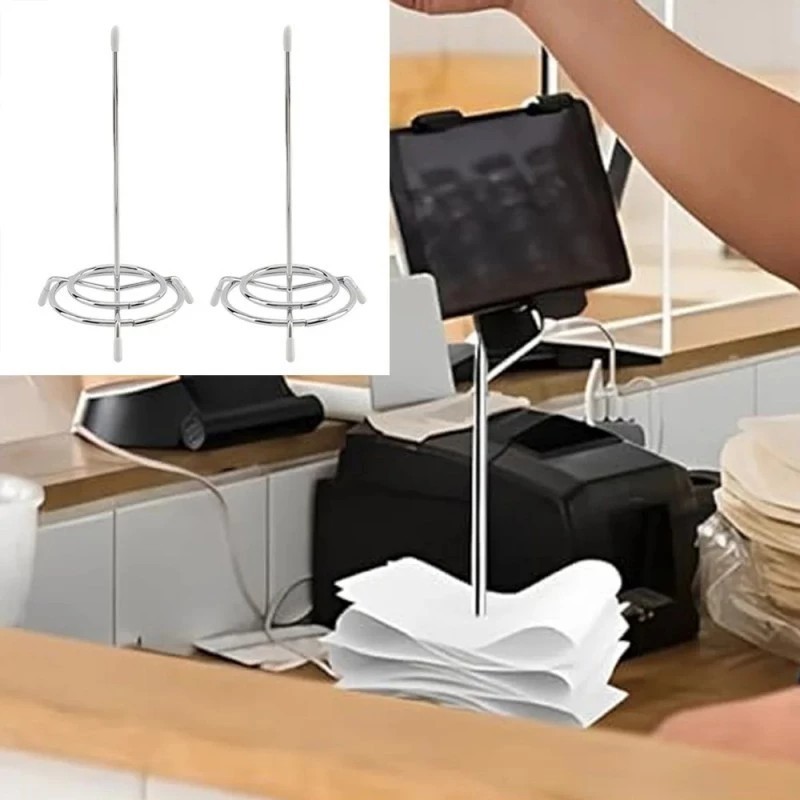 Tusukan Nota Paper Spear Paku Kertas Combo Baja Tahan Karat Perak Emas Rumah Dapur Kamar Mandi