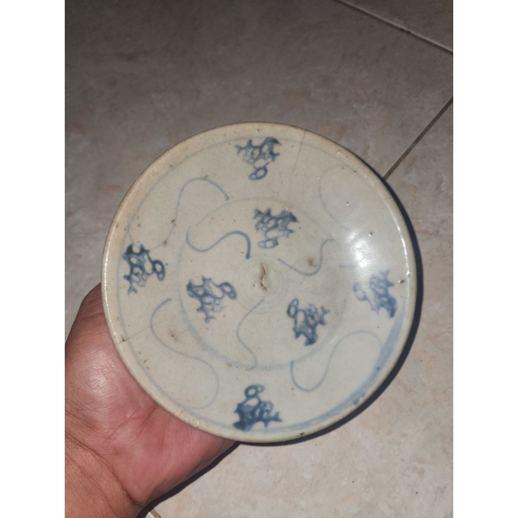 piring keramik langka kuno antik warisan peninggalan mbah