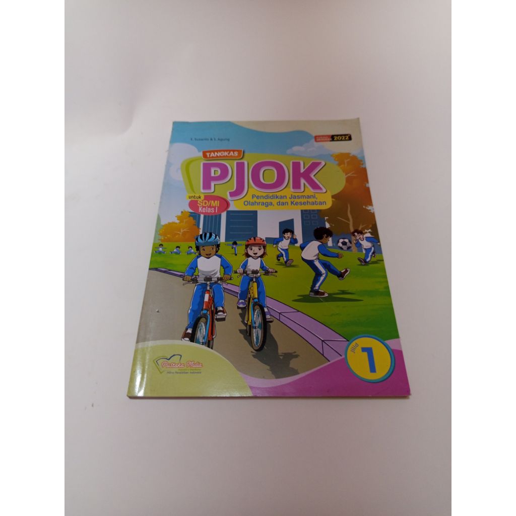 buku original - PJOK untuk SD kelas 1 K merdeka pustaka mulia