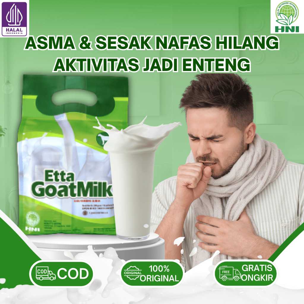 

HNI SUSU ETTA GOAT MILK ORIGINAL MENINGKATKAN DAYA TAHAN TUBUH