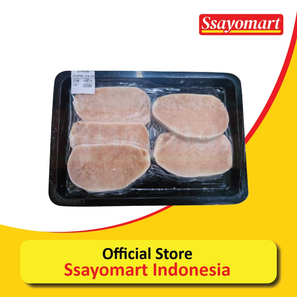 

JUAL DAGING BABI / PORK LOIN/ PORK LOIN 500GR