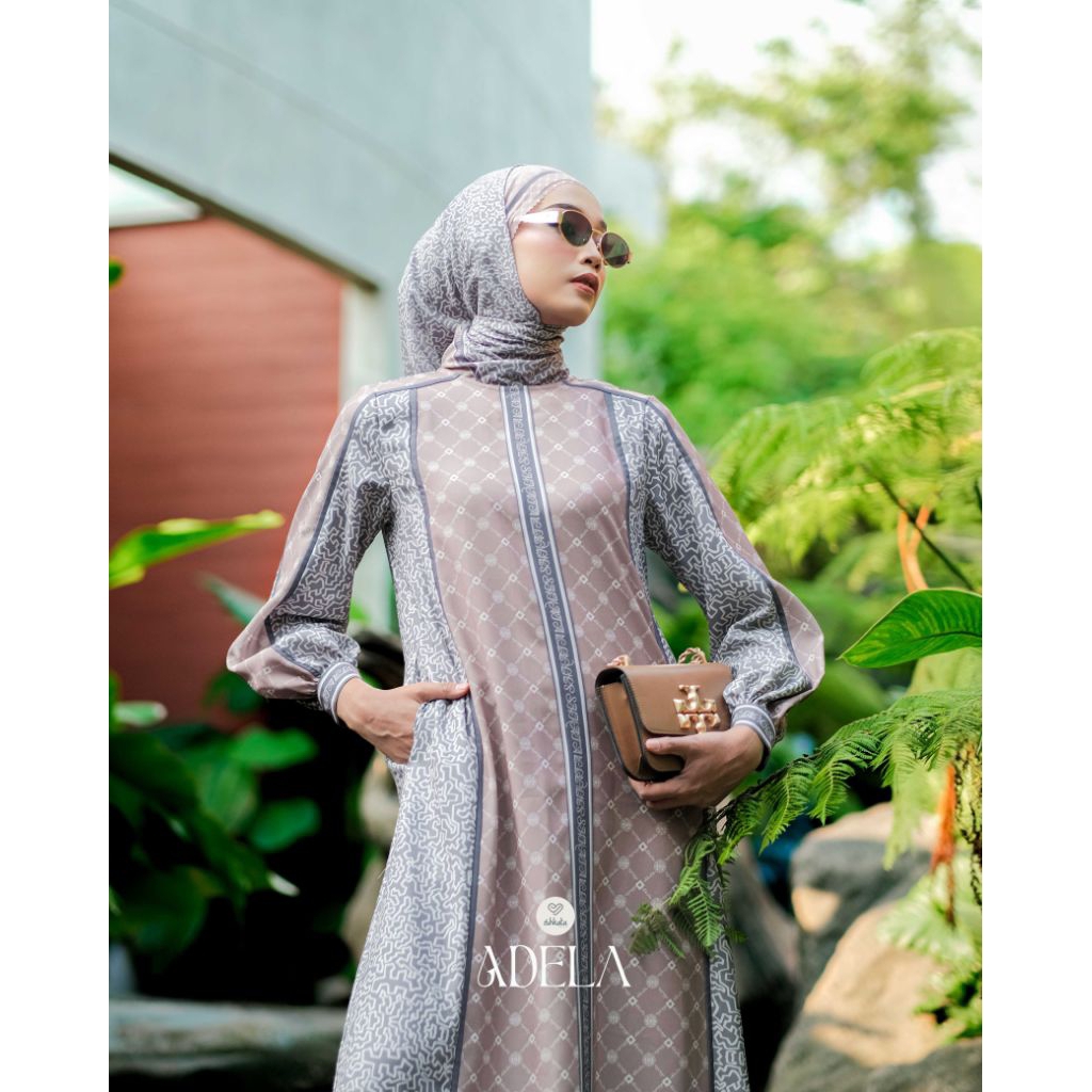Premium Adela series by shkata gamis kerudung