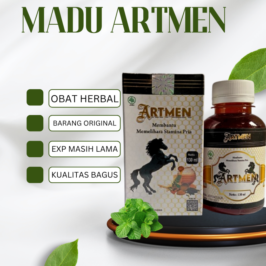 Baru Madu Artmen Alami Obat Herbal Stamina Pria Dewasa Bpom (cod) Madu Pria Dewasa