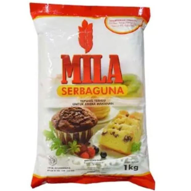 

Mila Tepung Terigu Serbaguna Aneka Makanan 1 kg