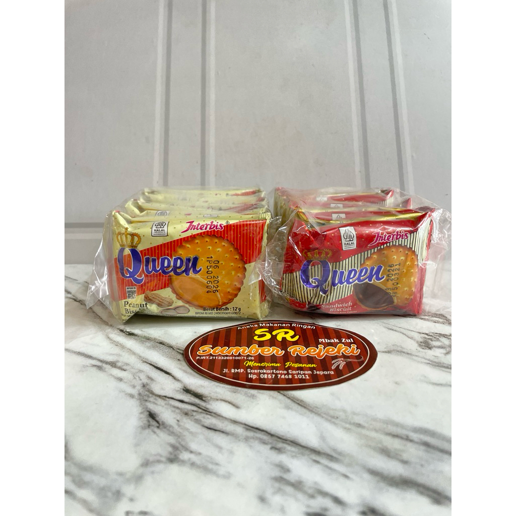 

QUEEN SANDWICH BISCUIT ISI 10 PCS