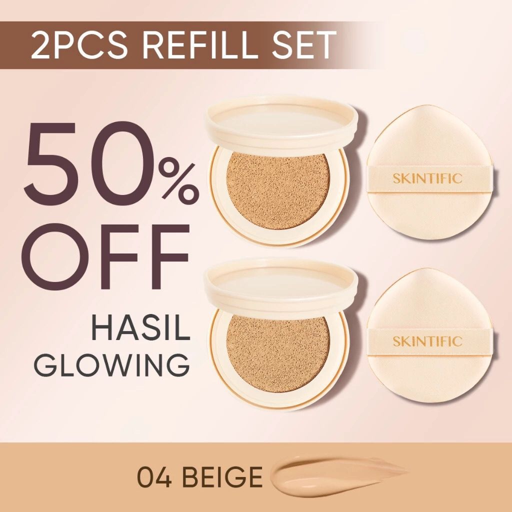 SKINTIFIC Air Cushion - Refill / Refill Cushion Skintific Beige 04