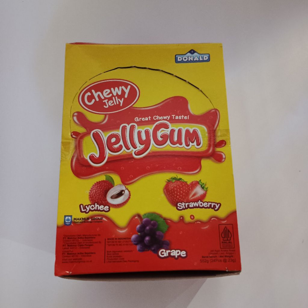 

Jelly Gum 23gr 1 Box isi 24pcs