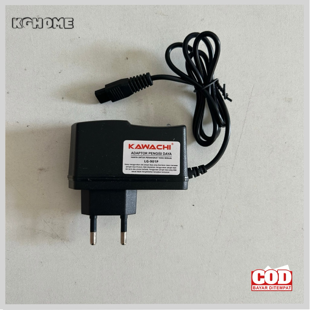 Cas Senter Kepala Kawachi 1.000Ma LP 901P SB90 Angka Delapan Kepala Gepeng Fast Charge