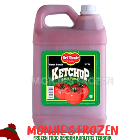 

Del monte Saus Tomat Galon 5700gr - Saos Tomat Jerigen 5.7kg