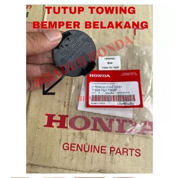 COVER TUTUP DEREK BUMPER TOWING HOOK BELAKANG BRIO YANG BAGASI MASIH FULL KACA 2012 2013 2014 2015 2