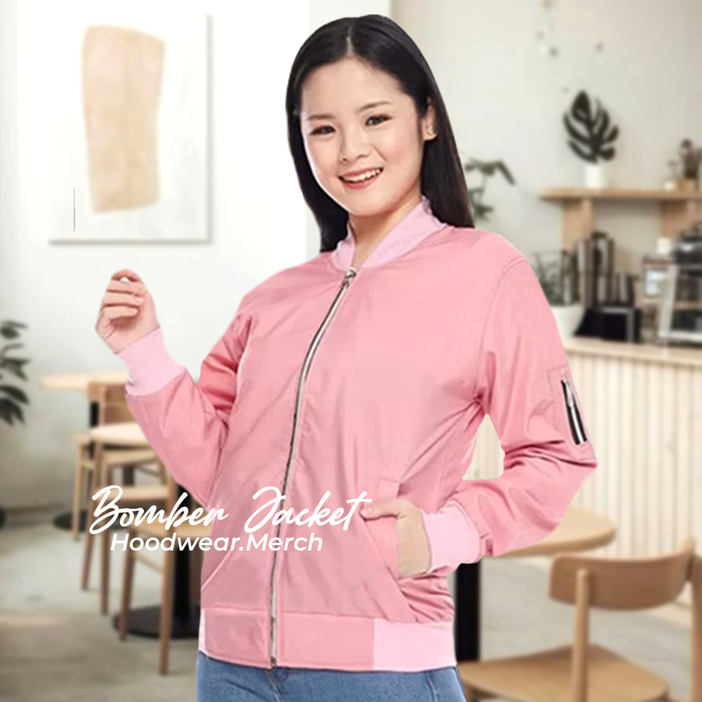 Jaket Bomber Wanita Jaket Winter Musim Dingin Wanita Jaket Wanita Jumbo Bolak Balik