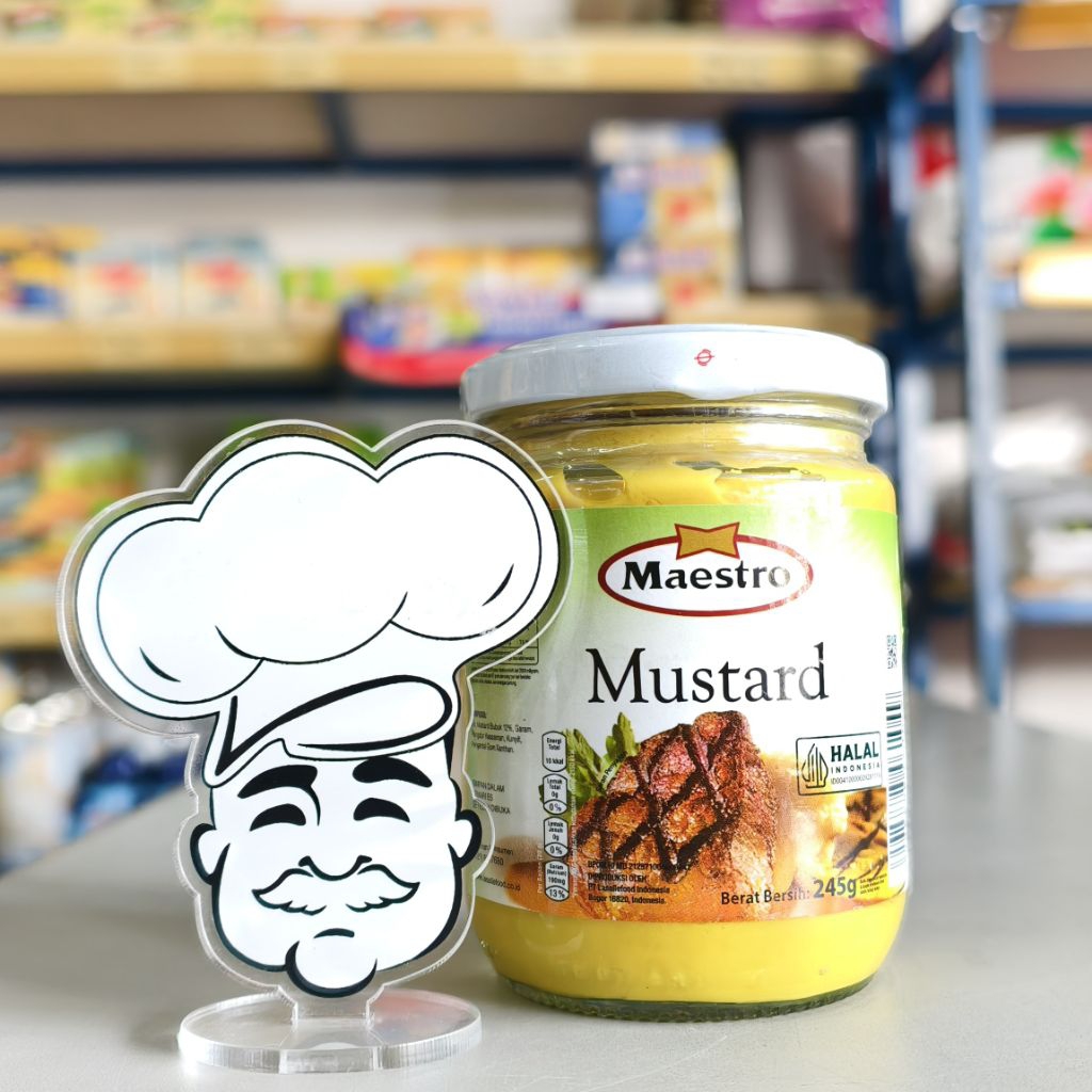 

Maestro Mustard 245Gr / Saus Mustard Maestro 245Gr