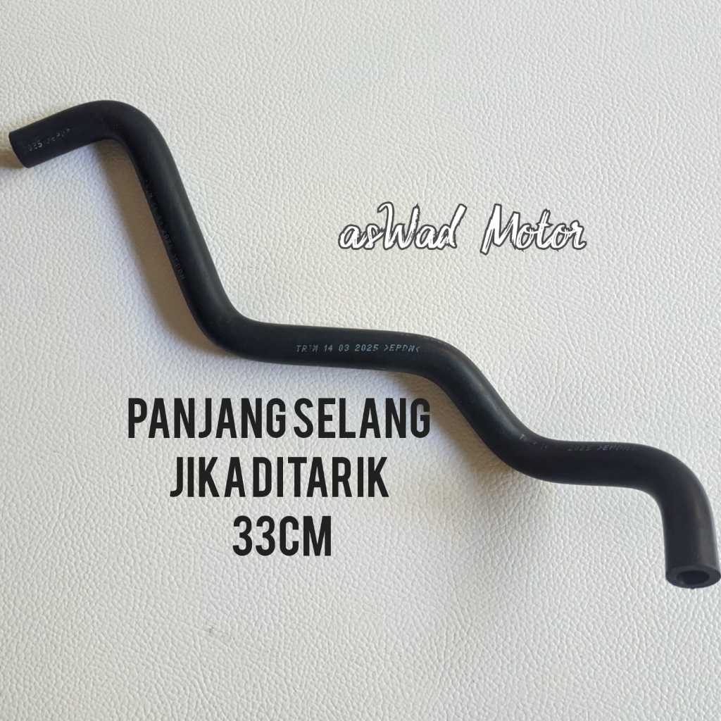 Selang Hawa 33CM 8MM Selang Hose Mesin Motor Mobil Tahan Panas Selang Udara Original Rubber