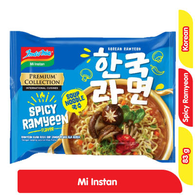 

Indomie Mi Instan Spicy Ramyeon 83 g / Mie Instan Indomie rasa Spicy Ramyeon