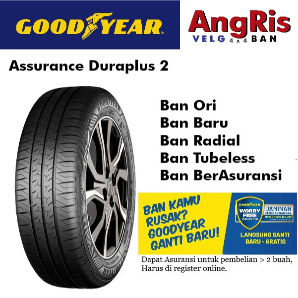Ban mobil Goodyear 205 65 R16 Assurance Duraplus 2 Toyota Inova Reborn