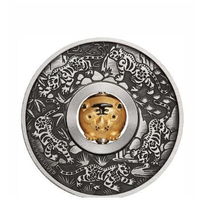 Pure Silver Perth mint tiger Limited Edition