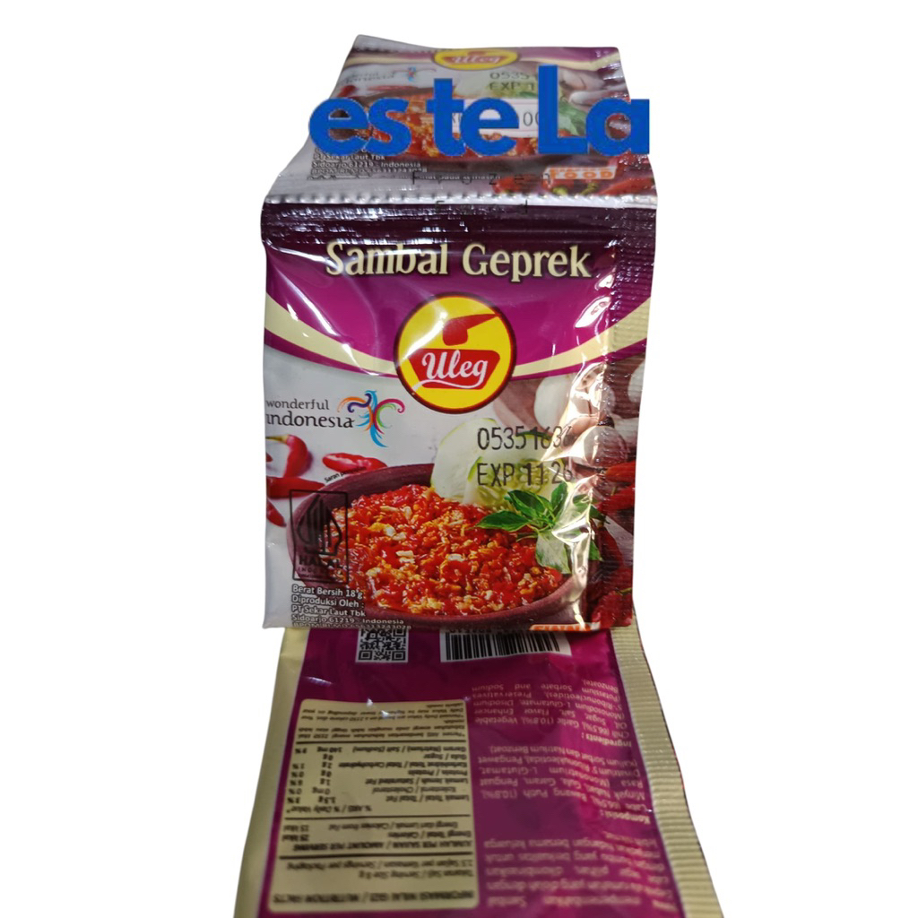 

Sambal Uleg Finna Satuan Sachet Instan