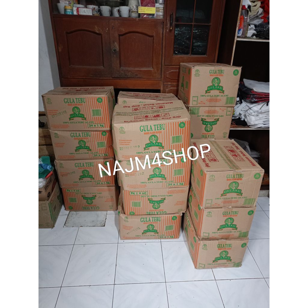 

Gulaku Kuning 1 kg ( 1 Karton isi 24 )