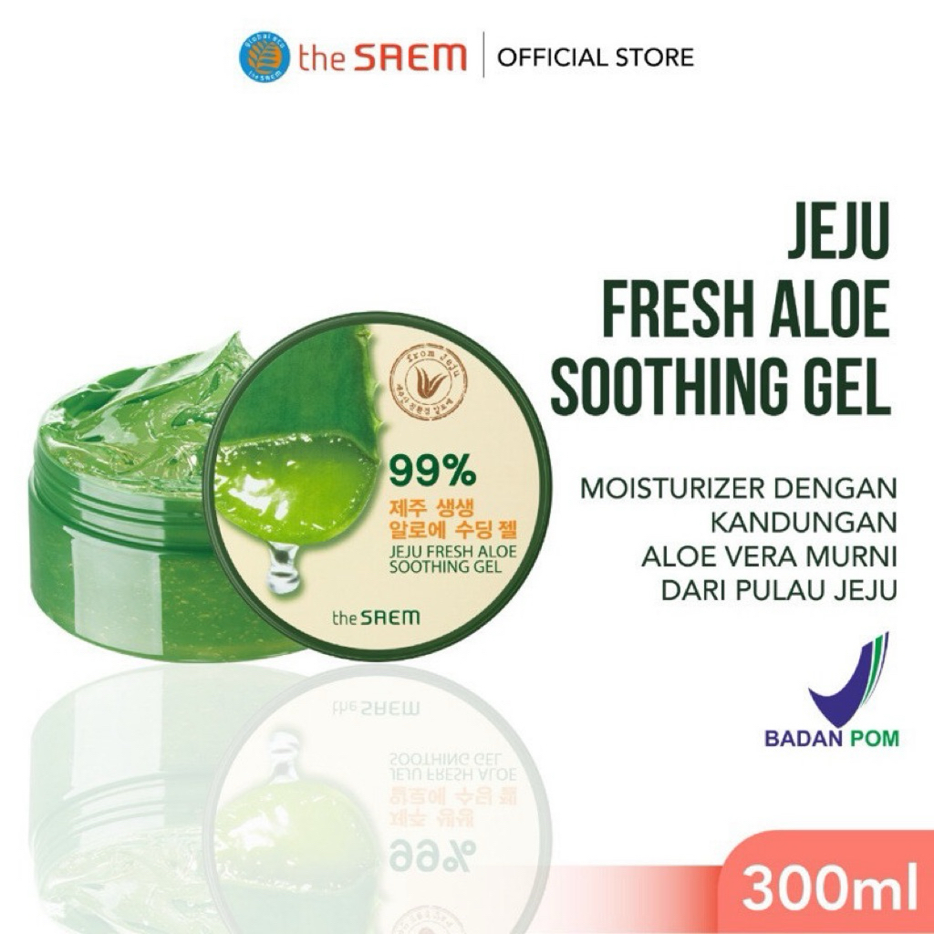 The Saem Jeju Fresh Aloe Shooting Gel 300ML | The Saem Shooting Gel