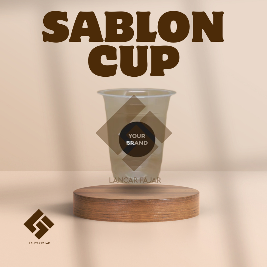 JASA SABLON CUP / JASA SABLON GELAS PLASTIK / JASA SABLON GELAS DATAR / jasa sablon gelas oval / jas