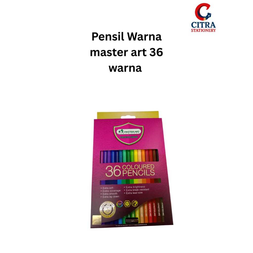 

Master Art Professional Colour Pencil Set with 36 Vibrant Colours