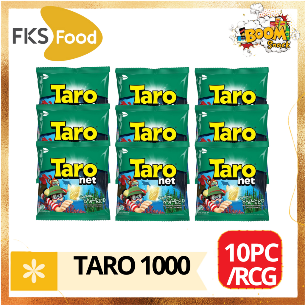 

SNACK TARO NET ISI 10 PCS /RENCENG