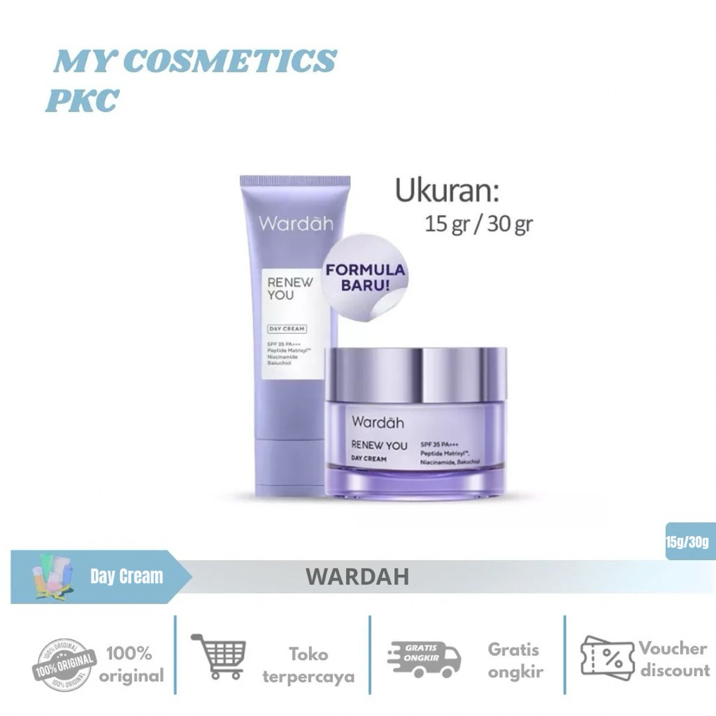 WARDAH Renew You Day Cream SPF 35 PA +++