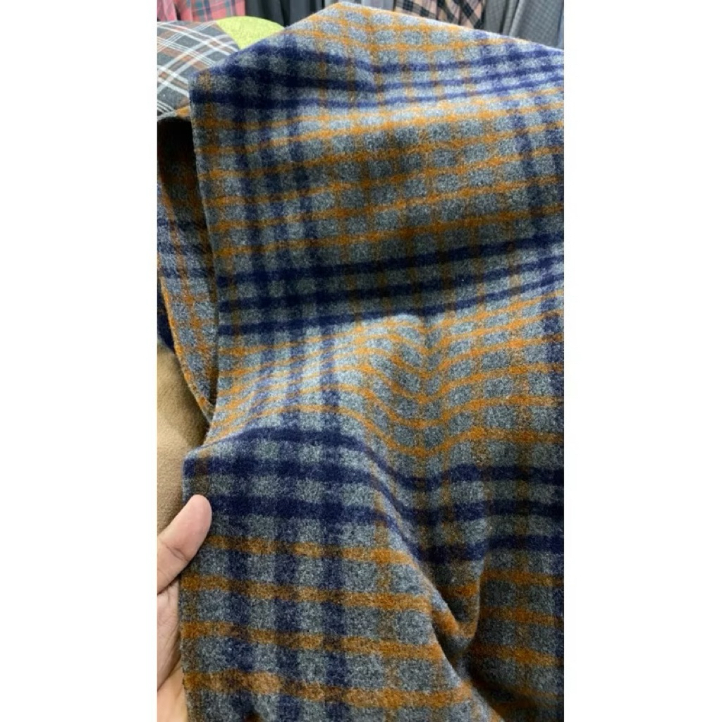 kain laken, flannel wool tebal (harga 0,5 meter)