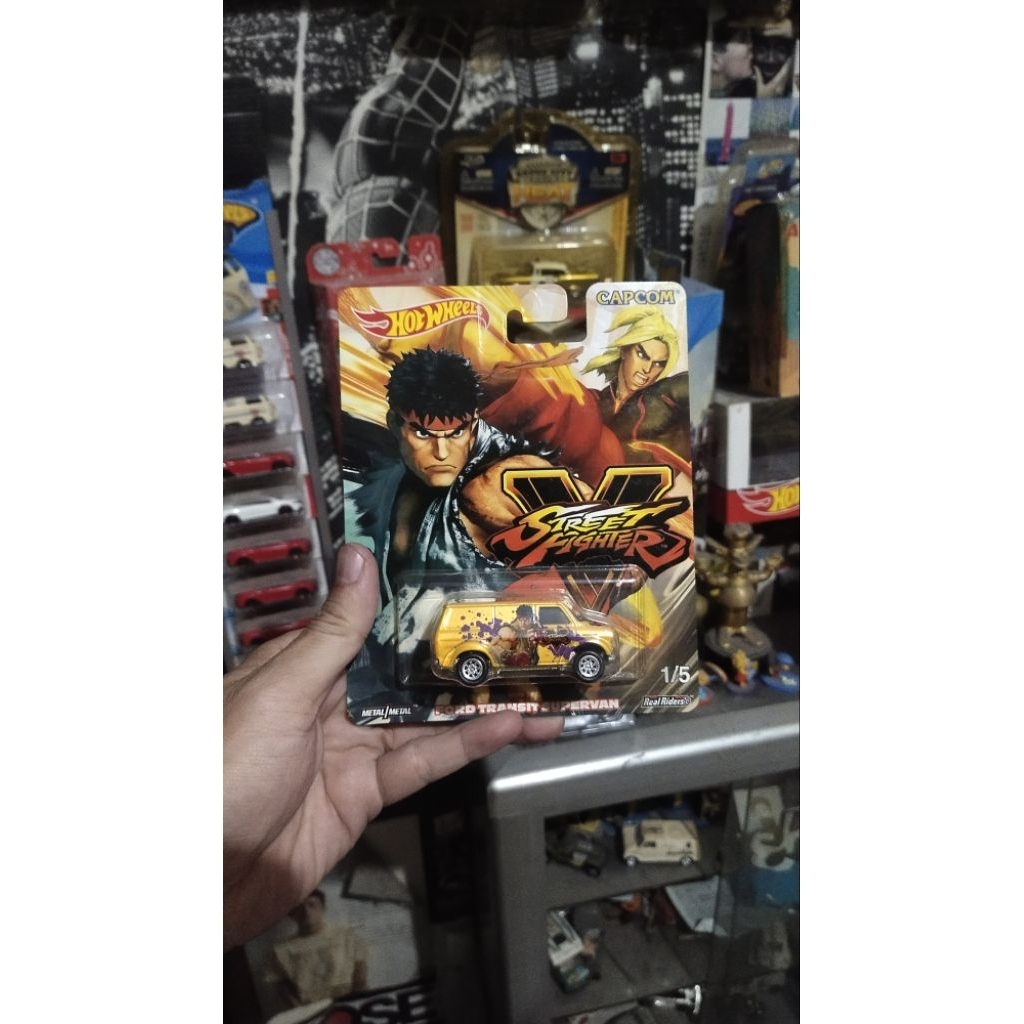 Hotwheels Culture Ford Supervan Street Fighter Edition Movie Diecast