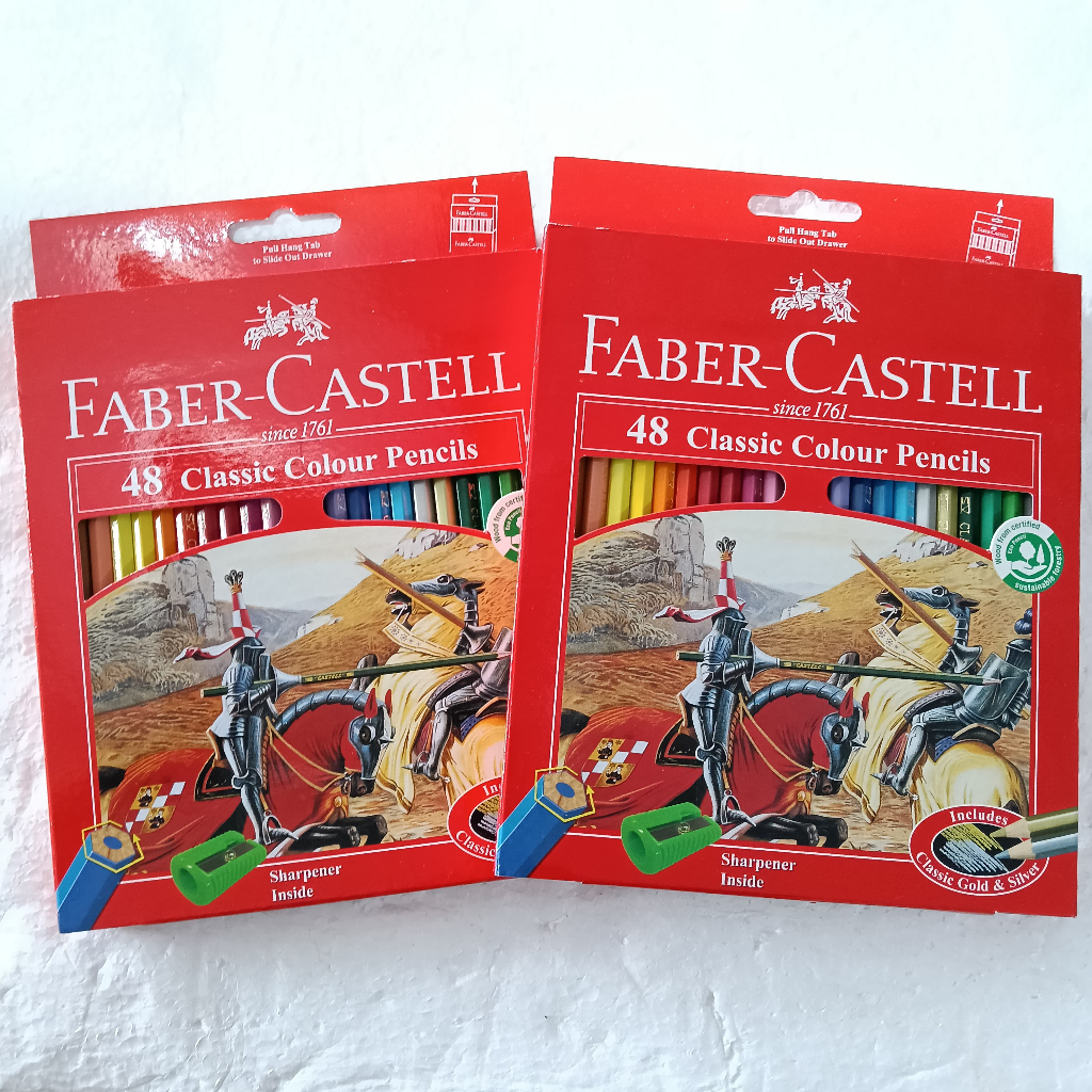 

Pensil Warna Faber Castell Classic RL 115858 48C LD - Sangat Recommended